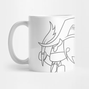 Red Black Mage Mug